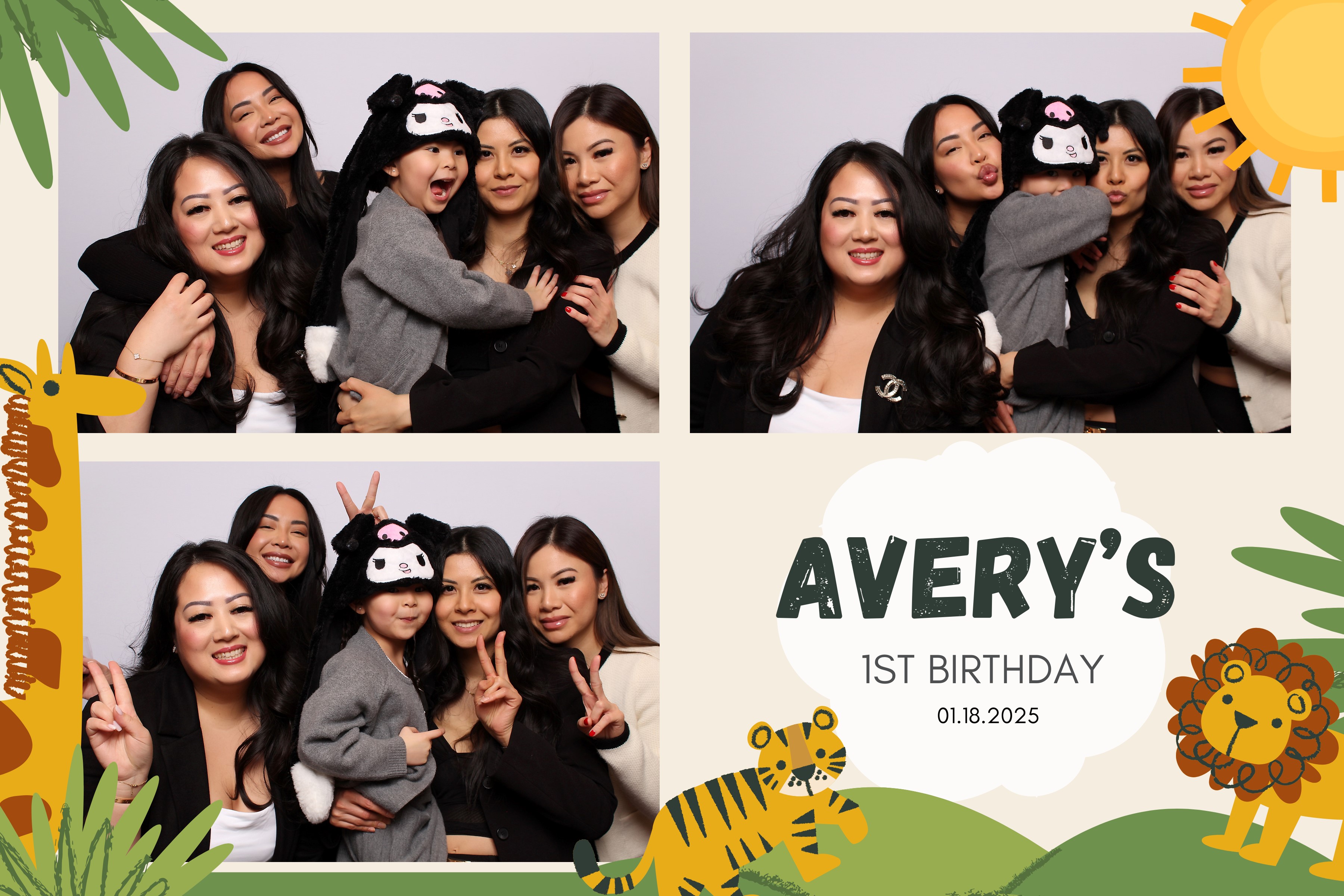 Avery's 1st Birthday — Jan 2025
